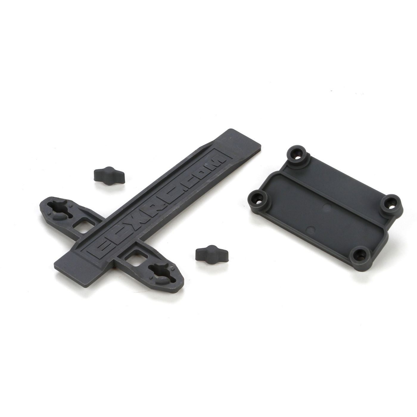 Battery Strap, ESC Plate: 1/10 2WD Ruckus, Torment