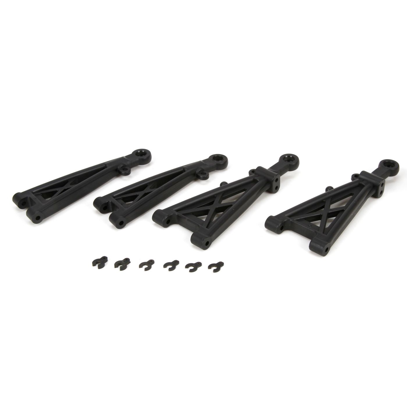 [ܼ] ECX234001 Front Suspension Arm Set, (2): 1:10 4wd All