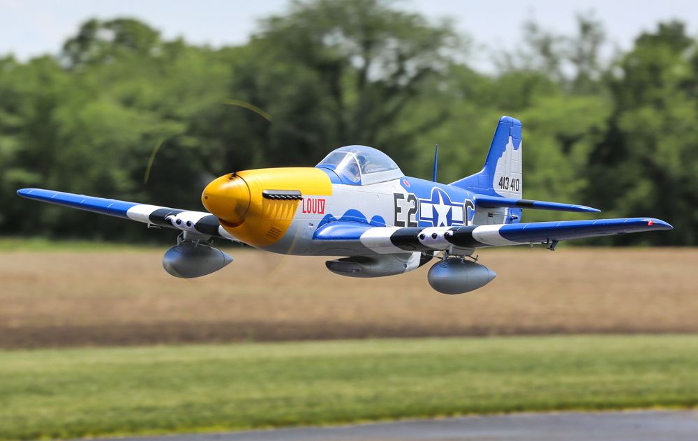 e flite p51d mustang