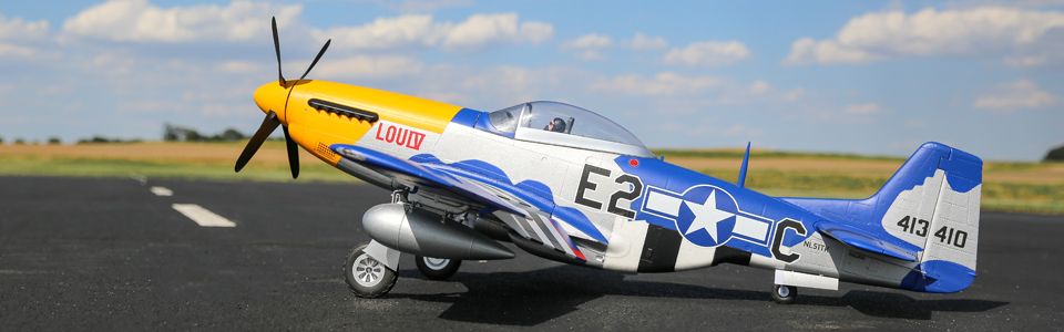 E-flite P-51D Mustang 1.5m PNP