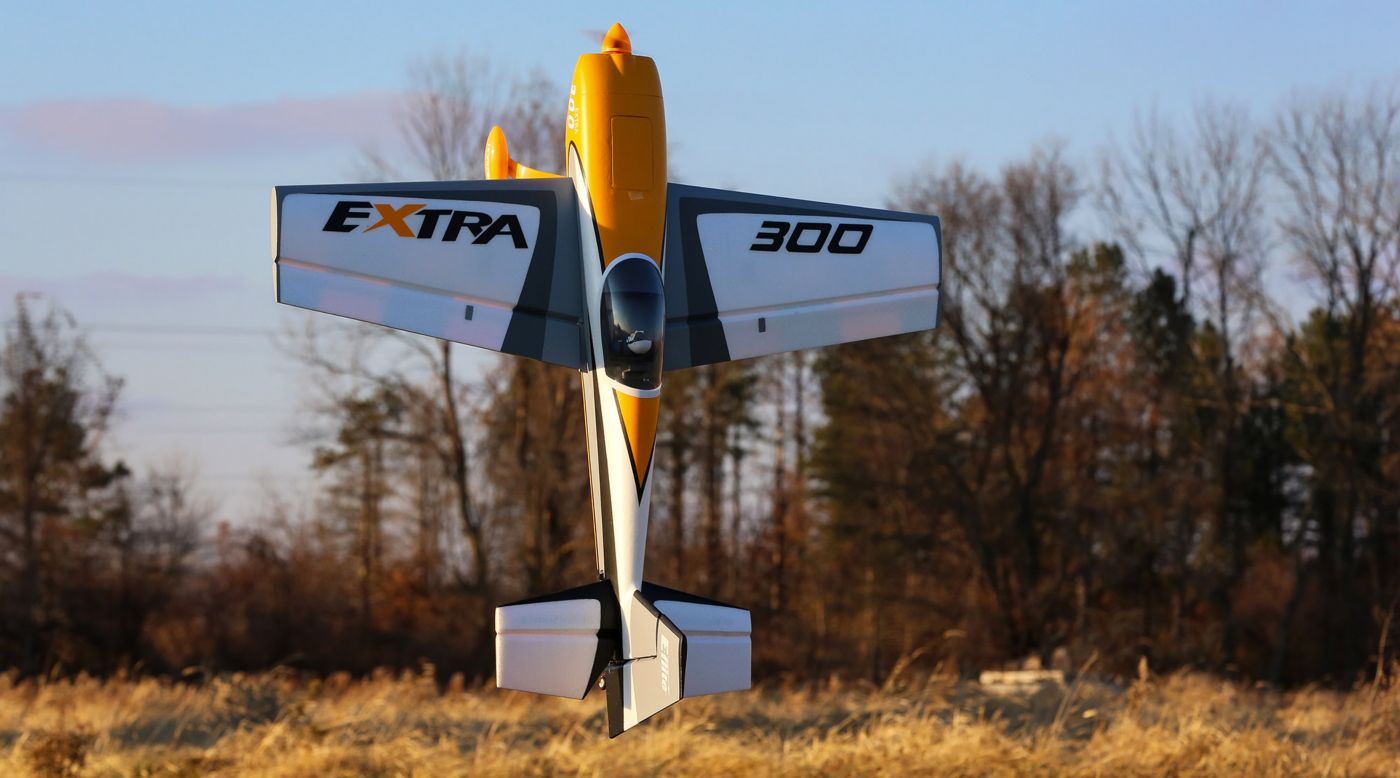 extra 300 electric rc plane