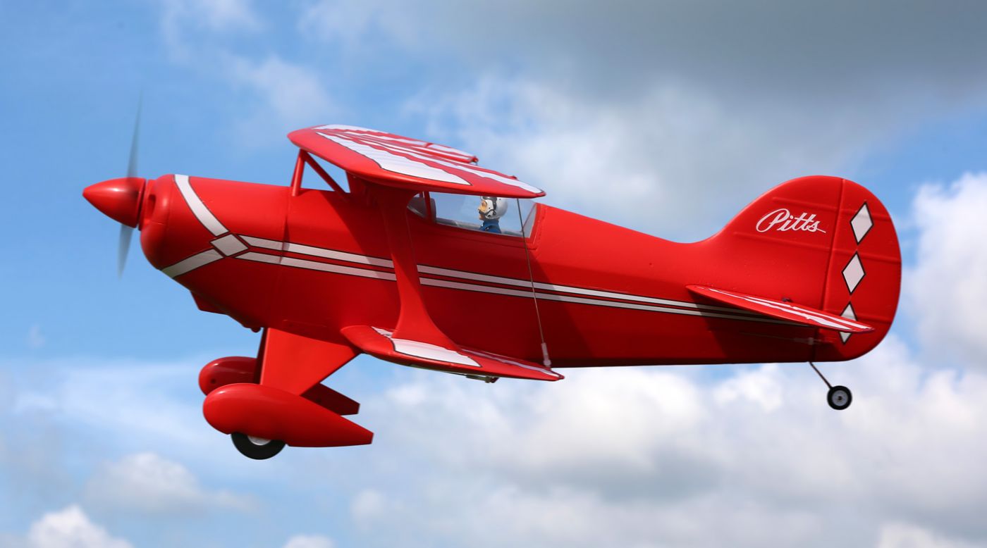 rc pitts biplane