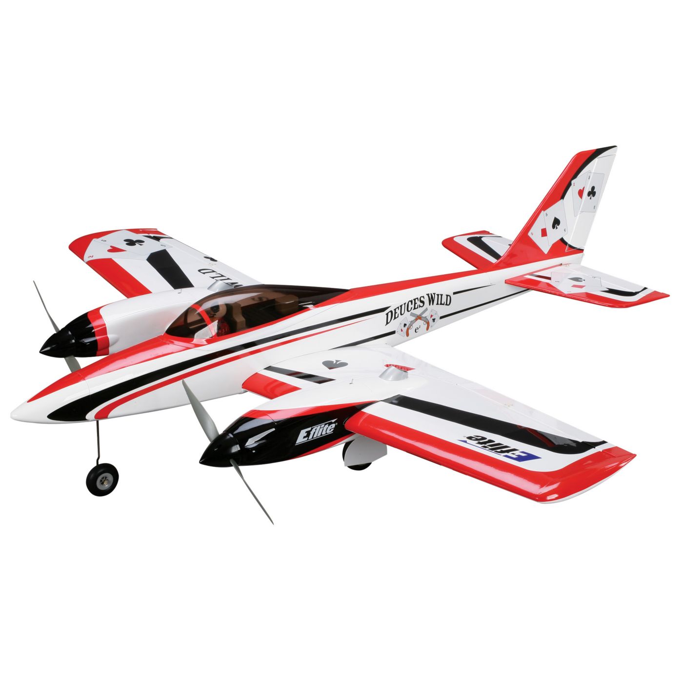 deuces wild rc plane