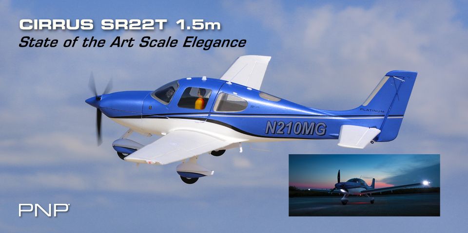 E flite cheap cirrus sr22