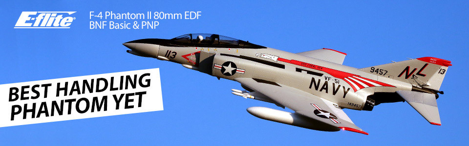 E-flite F-4 Phantom II 80mm EDF