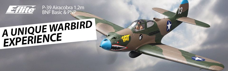 P 39 Airacobra E Flite Warbirds Prime RC Mini P39 RC Plane RTF