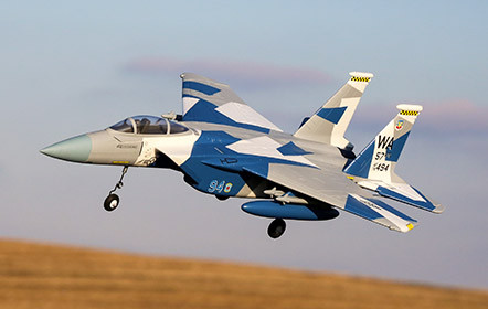 Exclusive Technologies F-15 Eagle Eflite BNF avec AS3X / SAFE EFL9750