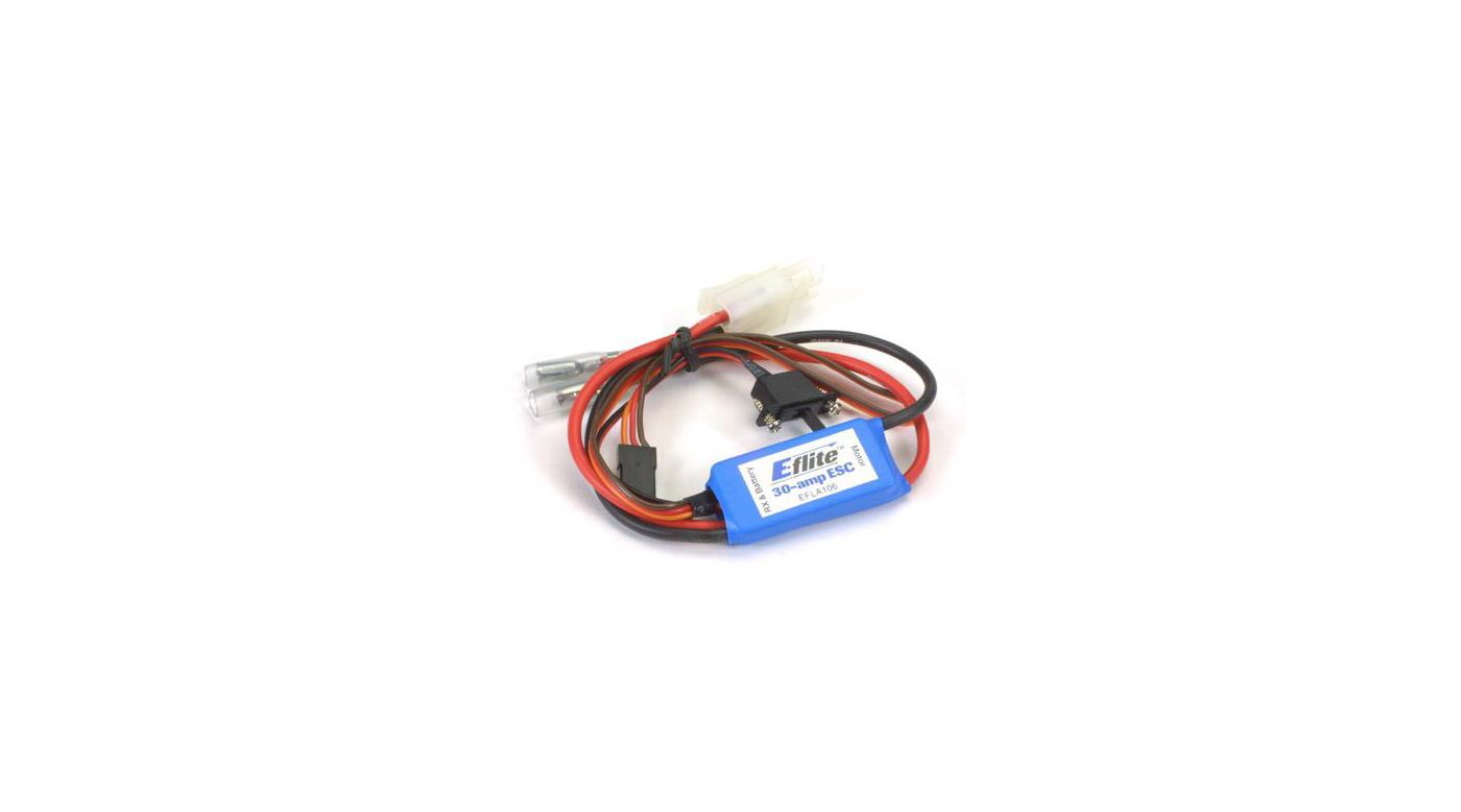 30Amp Mini Brushed ESC with Brake HorizonHobby