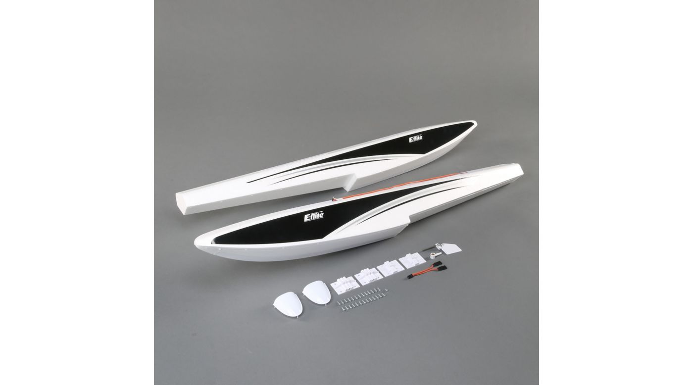 E-flite Cabon-Z Cub Floats Wate Udde W/ Pushods