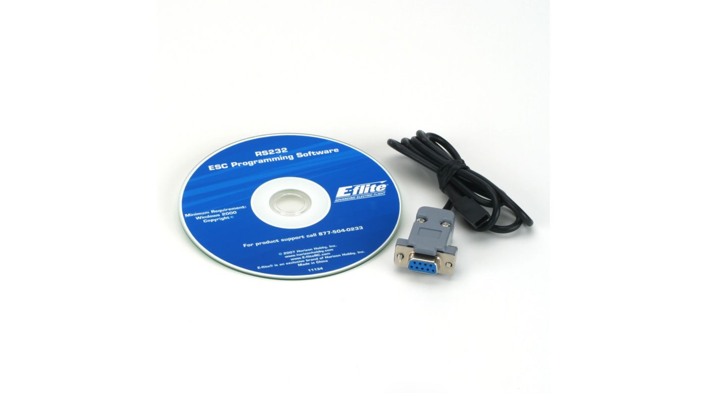 RS232 Serial Link/Programming Software HorizonHobby