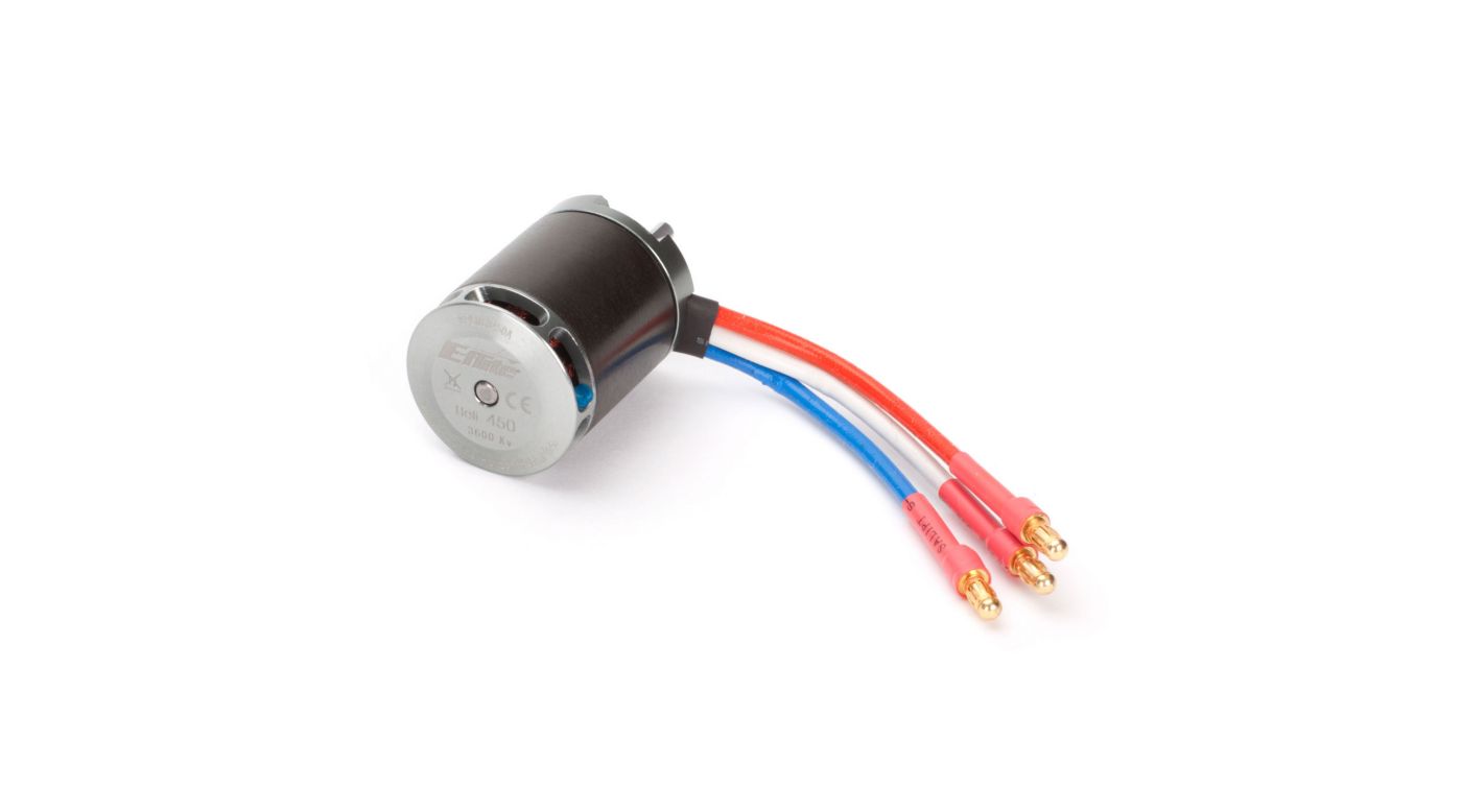 Heli 450 Brushless Outrunner Motor, 3600Kv | HorizonHobby