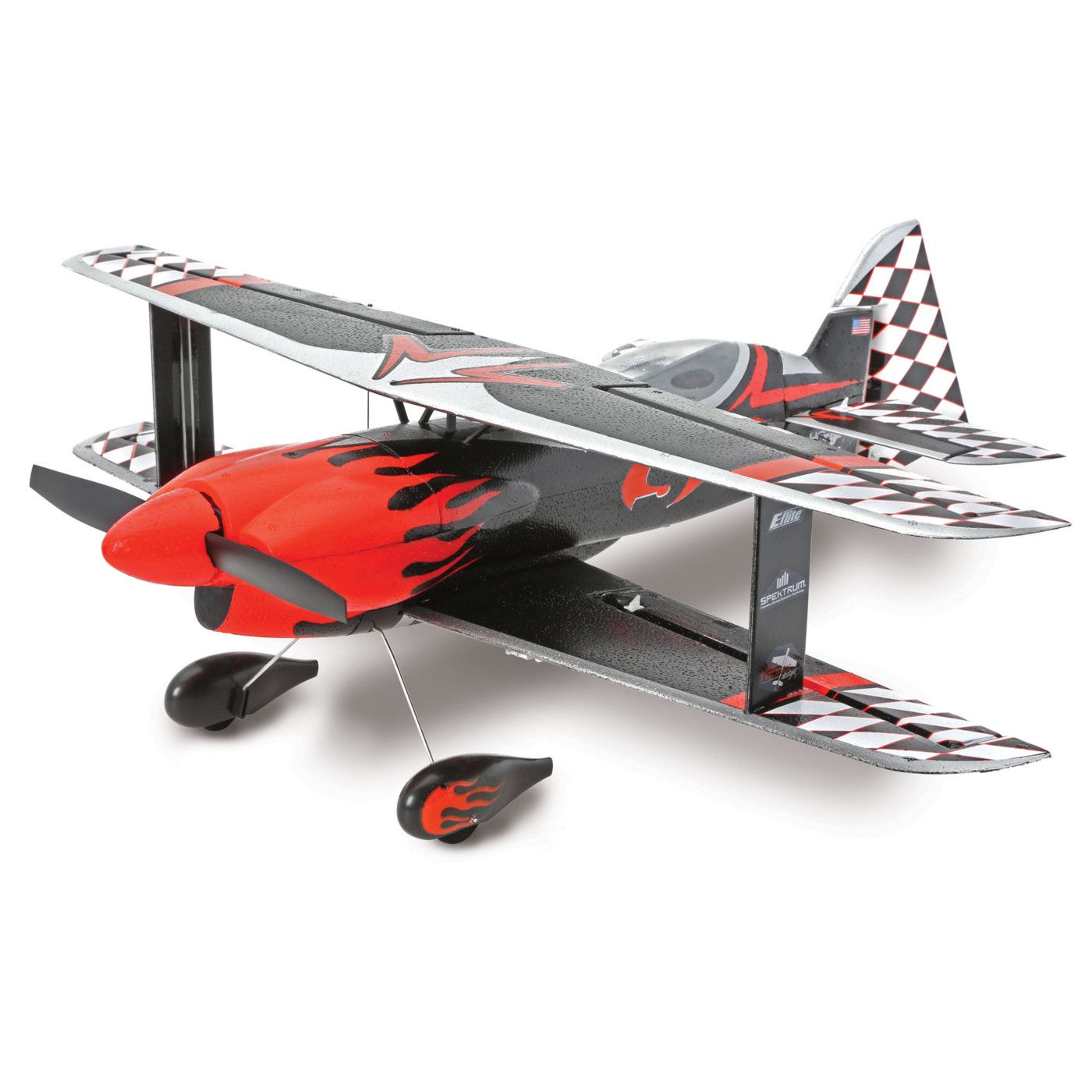 e flite biplane