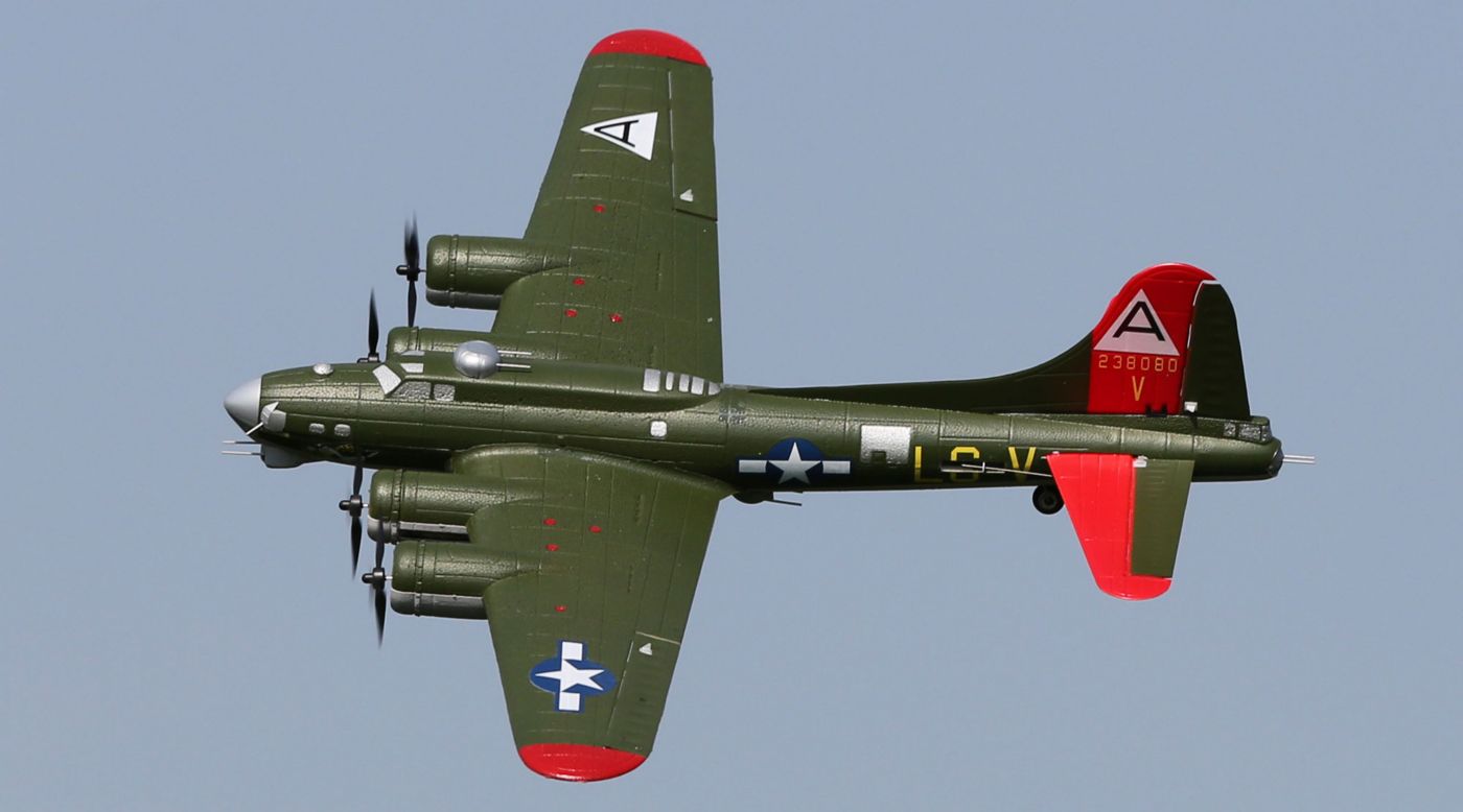 b 17 rc model aircraft