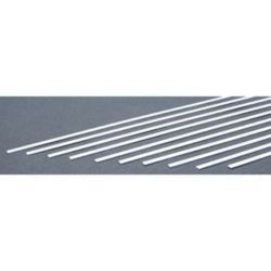 Evergreen 155 Styrene Strip .060" Thick 14" Long x .100" Pkg 10