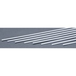 Evergreen 165 Styrene Strip .080" Thick 14" Long x .100" Pkg 8