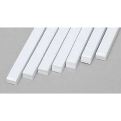 Evergreen 176 Styrene Strip .100" Thick 14" Long x .125" Pkg 7