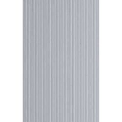 Evergreen 2060 6 x 12" Styrene Siding Sheet V-Groove .020" Thick .060" Spacing