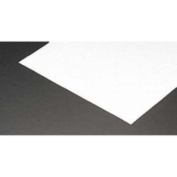 Evergreen 2125 6 x 12" Styrene Siding Sheet V-Groove .020" Thick .125" Spacing