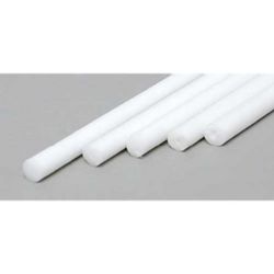 Evergreen 213 Styrene Rod .100" Diameter Pkg 5