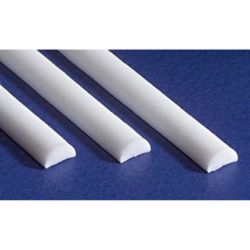 Evergreen 241 Styrene Half Round .060" Pkg 5