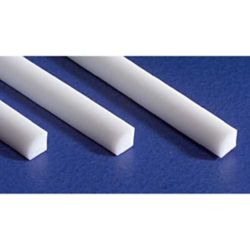Evergreen 249 14" Styrene Quarter Round .080" Pkg 3