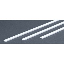 Evergreen 267 14" Styrene Channel .250" Pkg 3