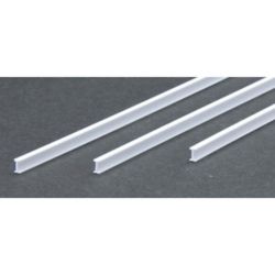 Evergreen 275 14" Styrene I-Beam .156" Tall Pkg 3