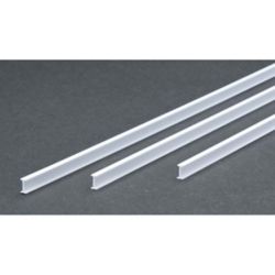 Evergreen 277 14" Styrene I-Beam .250" Tall Pkg 3