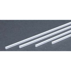 Evergreen 283 14" Styrene H-Column .100" Pkg 4