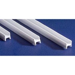Evergreen 284 14" Styrene H-Column .125" Pkg 3