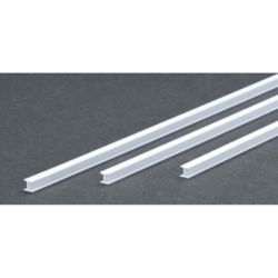 Evergreen 285 14" Styrene H-Column .156" Pkg 3