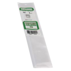 Evergreen 294 14" Styrene Angles .125" Pkg 3