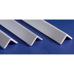 Evergreen 297 14" Styrene Angles .250" Pkg 2