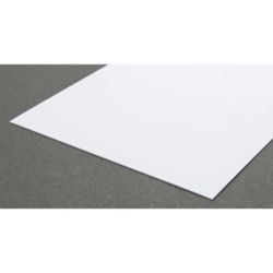Evergreen 3025 HO Passenger Car Siding 6 x 12" Sheet Scale 2-1/4" Spacing .030" Thick