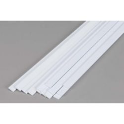 Evergreen 349 Opaque Styrene Strips .040" Thick 24" Long .250" Wide Pkg 14