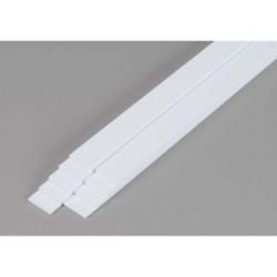 Evergreen 352 Opaque Styrene Strips .040" Thick 24" Long .438" Wide Pkg 9