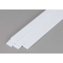 Evergreen 363 Opaque Styrene Strips .060" Thick 24" Long .500" Wide Pkg 7