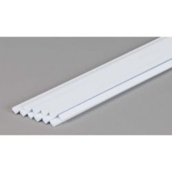 Evergreen 368 Opaque Styrene Strips .080" Thick 24" Long .188" Wide Pkg 11
