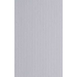 Evergreen 4050 6 x 12" Styrene Siding Sheet V-Groove .040" Thick .050" Spacing