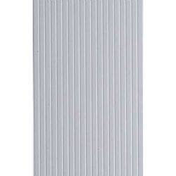 Evergreen 4080 6 x 12" Styrene Siding Sheet V-Groove .040" Thick .080" Spacing