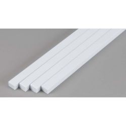 Evergreen 410 Opaque Styrene Strips .250" Thick 24" Long .312" Wide Pkg 4