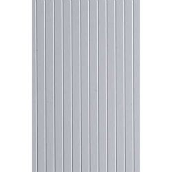 Evergreen 4125 6 x 12" Styrene Siding Sheet V-Groove .040" Thick .125" Spacing