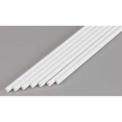 Evergreen 425 Opaque Styrene Tubes 24" Long 5/32" Diameter Pkg 7
