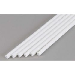 Evergreen 426 Opaque Styrene Tubes 24" Long 3/16" Diameter Pkg 6