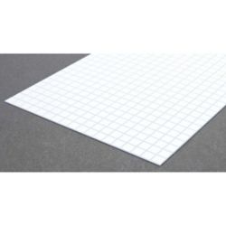 Evergreen 4506 Styrene Square Tile 0.04 x 6 x 12" 1/3" Square