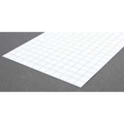 Evergreen 4507 Styrene Square Tile 0.04 x 6 x 12" 1/2" Square