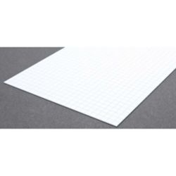 Evergreen 4516 Styrene Sidewalk Sheet 0.04 x 6 x 12" 1/4" Squares