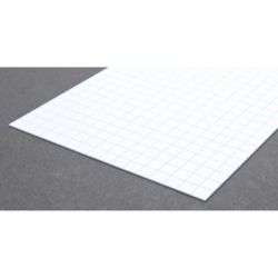 Evergreen 4517 Styrene Sidewalk Sheet 0.04 x 6 x 12" 3/8" Squares
