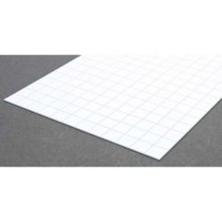 Evergreen 4518 Styrene Sidewalk Sheet 0.04 x 6 x 12" 1/2" Squares