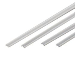 Evergreen 753 Z Channel Styrene Strips 14" .100" Pkg 4
